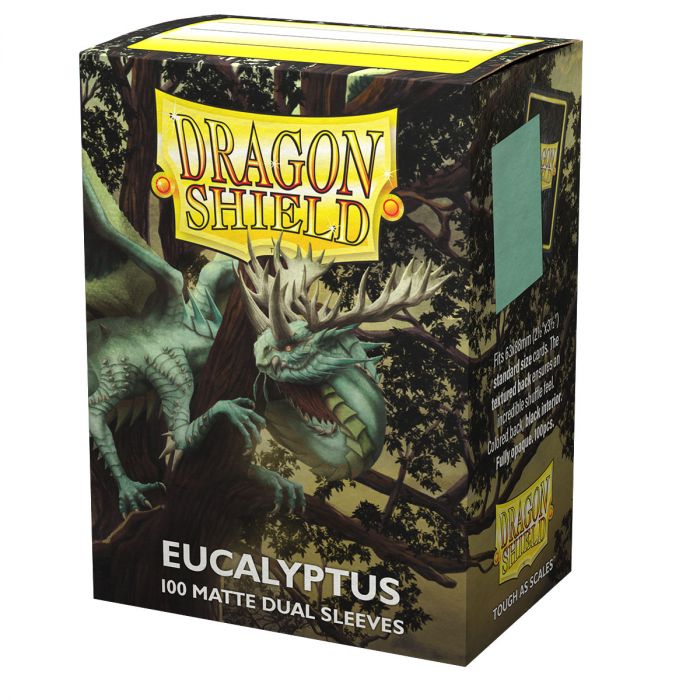 DRAGON SHIELD 100 SLEEVES STANDARD MATTE DUAL - EUCALYPTUS LEHEL (AT-15049)