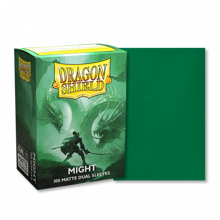 DRAGON SHIELD 100 SLEEVES STANDARD MATTE  - MIGHT (AT-15058)