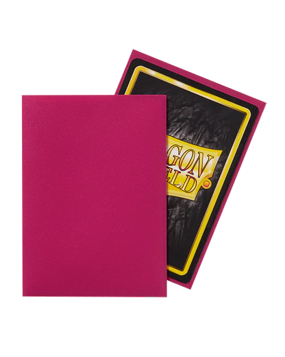 DRAGON SHIELD 100 SLEEVES STANDARD MATTE  - MAGENTA (AT-11026)